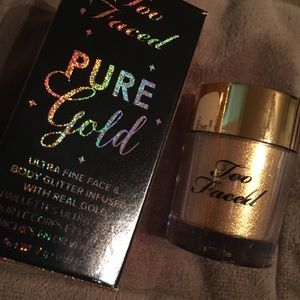 Too Faced Pure Gold Face and Body Glitter